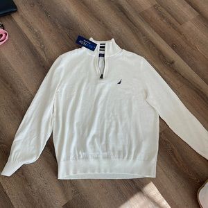 Nautica Men’s Long Sleeve Quarter Zip